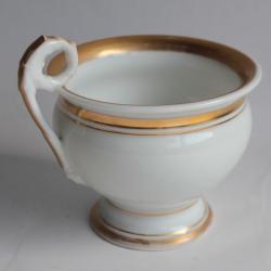 Tasse à chocolat porcelaine Vieux Paris