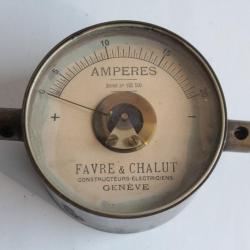 Ampèremètre Favre & Chalut Genève