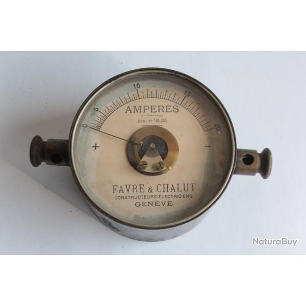 Amp�rem�tre Favre & Chalut Gen�ve