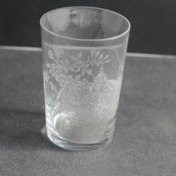 Petit Verre souvenir Exposition nationale Genève 1896