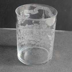 Verre souvenir Exposition nationale Genève 1896