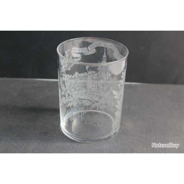 Verre souvenir Exposition nationale Gen�ve 1896