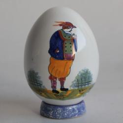OEuf faïence Henriot Quimper
