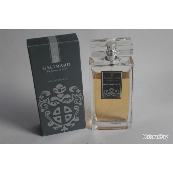 Eau de parfum Mezzanotte Galimard 100 ml