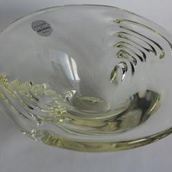 SEVRES Coupe cristal jaune