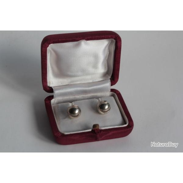TIFFANY & Co Boutons de manchettes argent