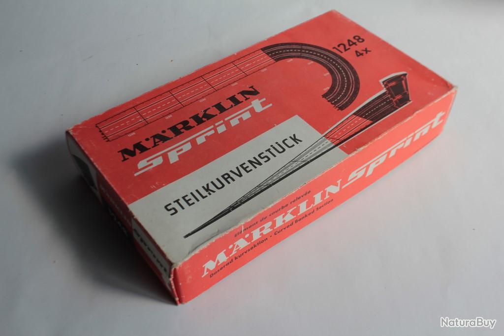 5102 MÄRKLIN HO - 10x RAILS GEBOGEN/VOIES COURBES 4,70 CM MAERKLIN OVP
