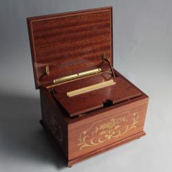 Boite à musique Distributeur de cigarettes marqueterie bois