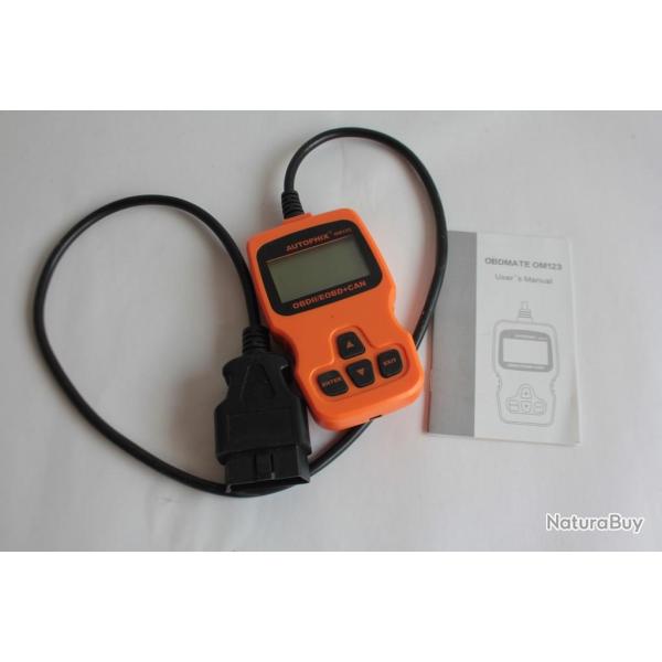Scanner lecteur de code diagnostic voiture ODBMATE OM123