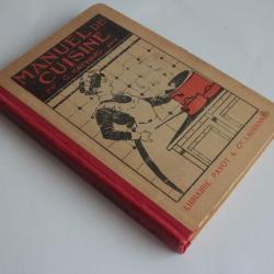 Livre Manuel de cuisine G.Hayward 5&egrave;me &eacute;dition 1918