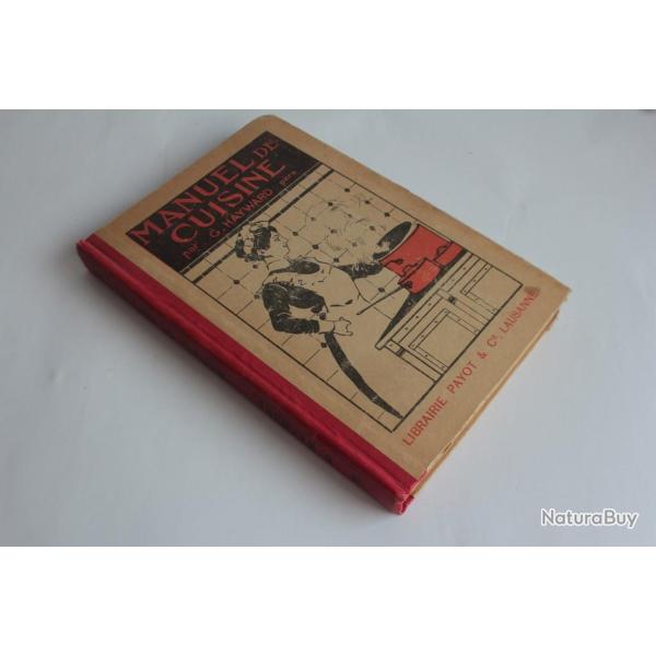 Livre Manuel de cuisine G.Hayward 5�me �dition 1918
