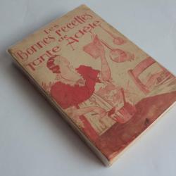 Livre Les bonnes recettes de tente Adèle