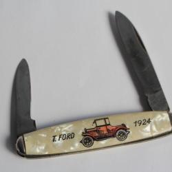 Couteau rhodoïd T. Ford 1924 Automobile Allemagne