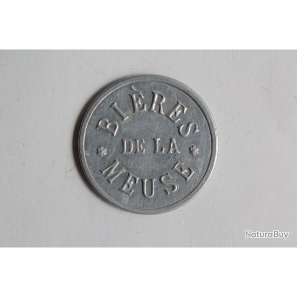 Timbre 5 c Monnaie de n�cessit� Bi�res de la Meuse