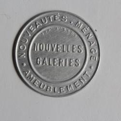 Timbre 5 c Monnaie de nécessité Nouvelles Galeries