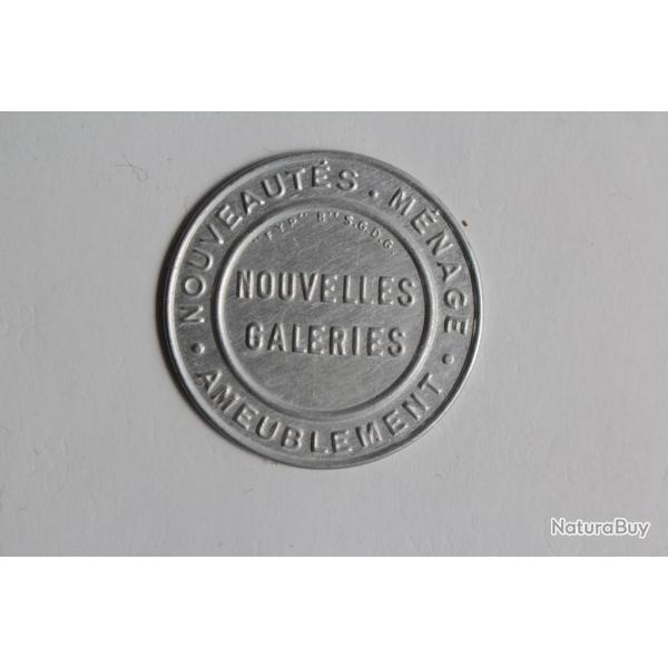 Timbre 5 c Monnaie de n�cessit� Nouvelles Galeries