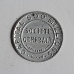 Timbre 10 c Monnaie de nécessité Société Générale