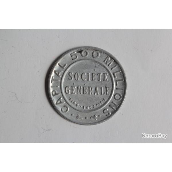 Timbre 10 c Monnaie de n�cessit� Soci�t� G�n�rale