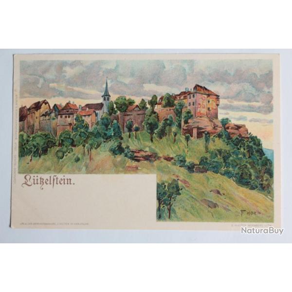 CPA illustr�e France Bas-Rhin Lukelstein F. Hoch