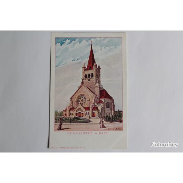 CPA Suisse Pauluskirche in Basel