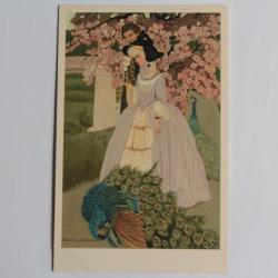 CPA illustrée Ethel Franklin M. M. Vienne Nr. 290 Paon