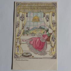 CPA illustrée Koehler Mela Ruhestündchen B.K.W.I. 292-3