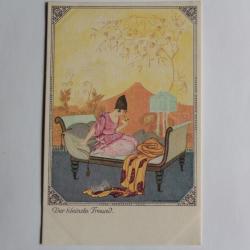 CPA illustrée Koehler Mela Der kleinste Freund B.K.W.I. 292-5