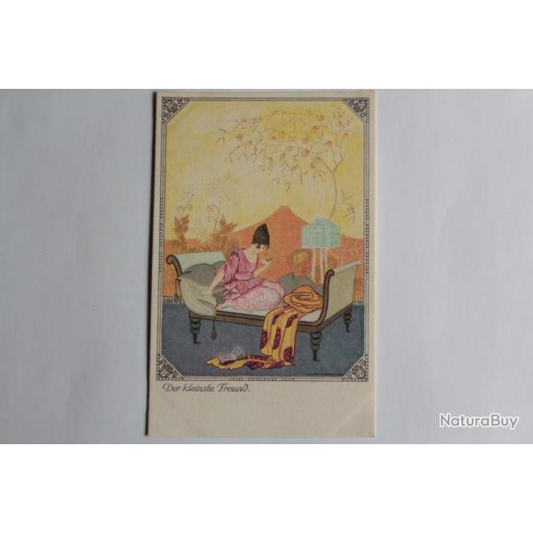CPA illustr�e Koehler Mela Der kleinste Freund B.K.W.I. 292-5