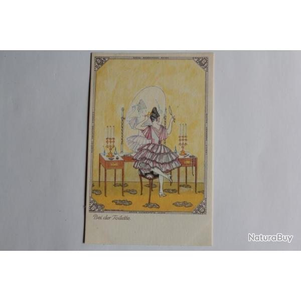 CPA illustr�e Koehler Mela Bei der Toilette B.K.W.I. 292-2