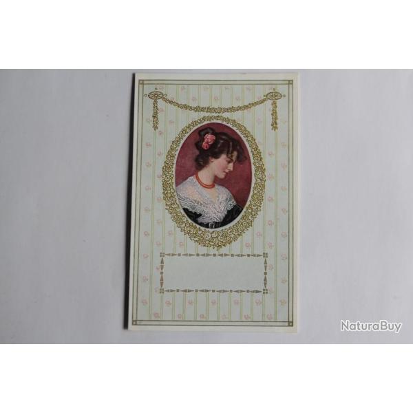 CPA illustr�e M. M. Vienne Femme No. 348