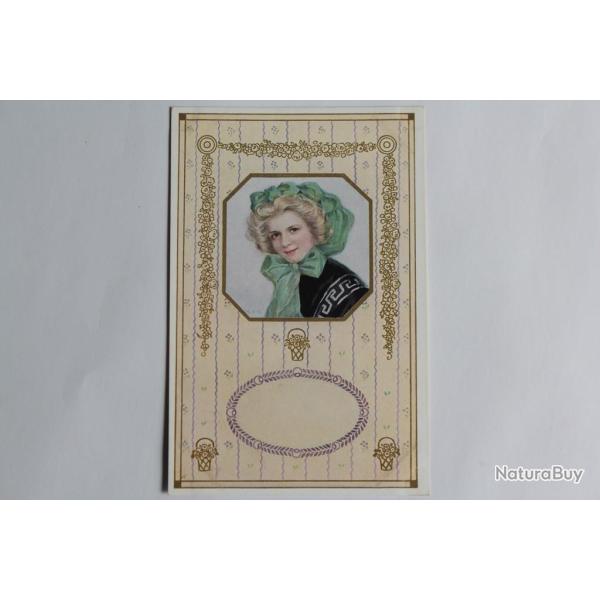 CPA illustr�e M. M. Vienne Femme No. 348