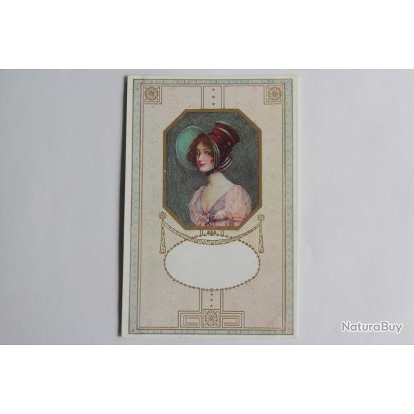 CPA illustr�e M. M. Vienne Femme No. 348