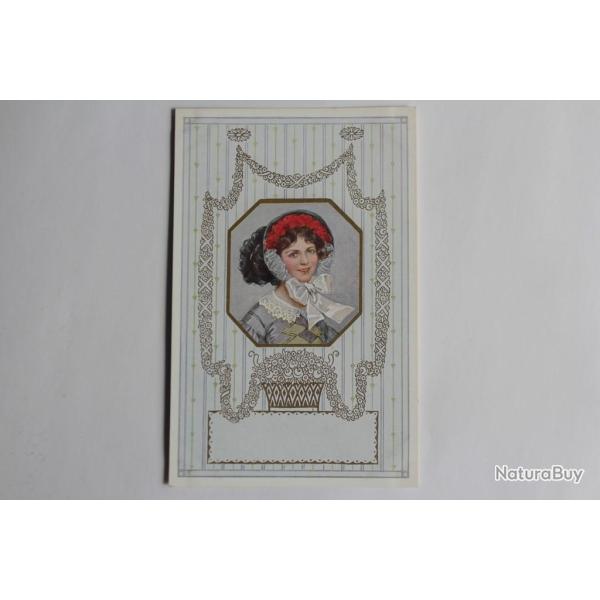 CPA illustr�e M. M. Vienne Femme No. 348