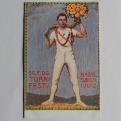 CPA Suisse Basel Turnfest 1912