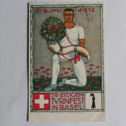 CPA Suisse Basel Turnfest 1912