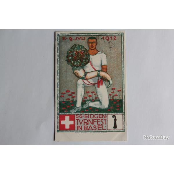 CPA Suisse Basel Turnfest 1912