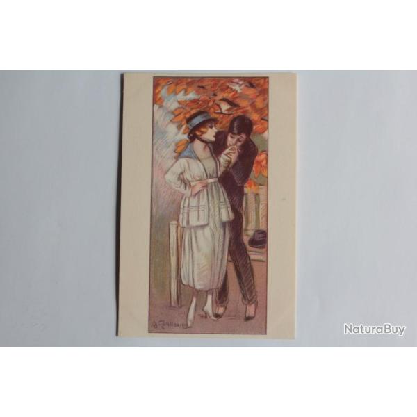 CPA illustr�e Adelina Zandrino Couple