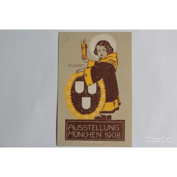 CPA illustr�e Ausstellung M�nchen 1908 Fritz Klee Allemagne
