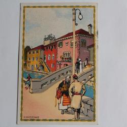 CPA illustrée Kalmsteiner Exposition Adria 1913 Vienne Autriche