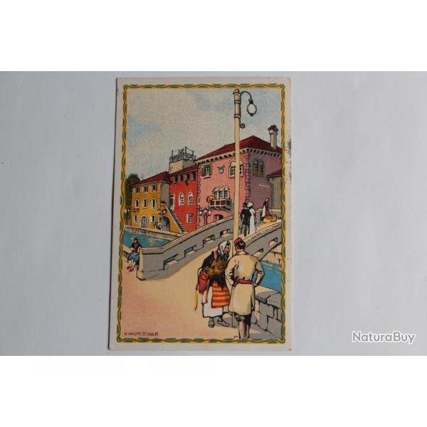 CPA illustr�e Kalmsteiner Exposition Adria 1913 Vienne Autriche