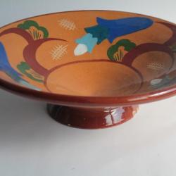 Paul Ami BONIFAS Coupe terre vernissée Ferney Voltaire