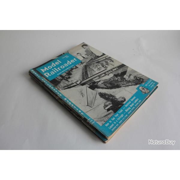 Magazines Model Railroader anne 1951 trains miniatures