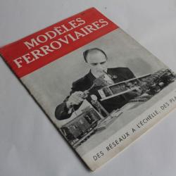 Magazines Modeles Ferroviaires année 1950 n°4 trains miniatures