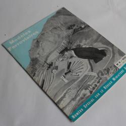 Magazines Modeles Ferroviaires année 1951 n°8 trains miniatures