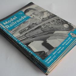 Magazines Model Railroader année 1953 trains miniatures