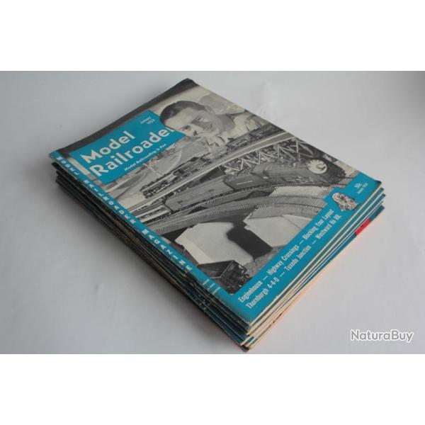 Magazines Model Railroader anne 1953 trains miniatures