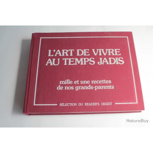 Livre l'art de vivre au temps Jadis