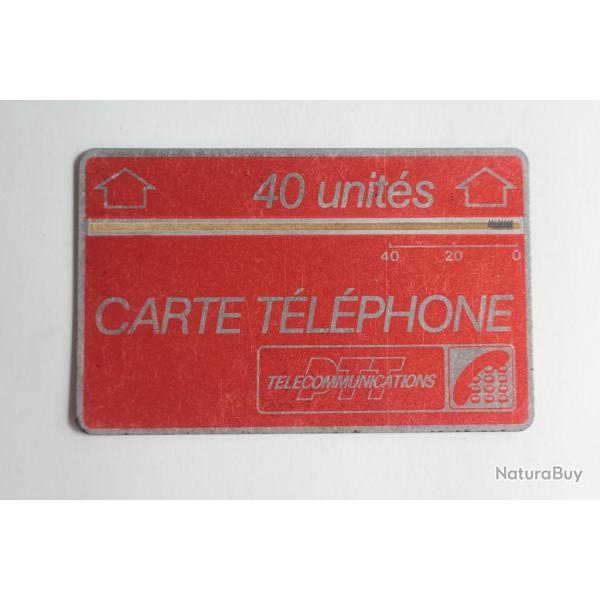 T�l�carte L&G rouge 40 unit�s F6 France