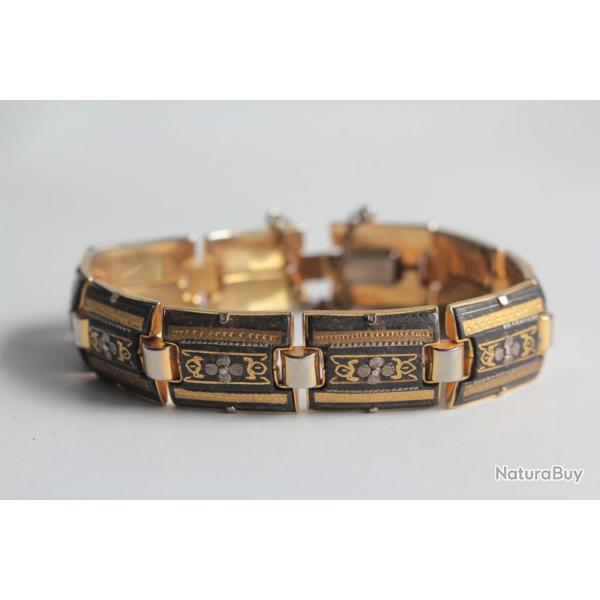 Bracelet acier damasquin� Tol�de