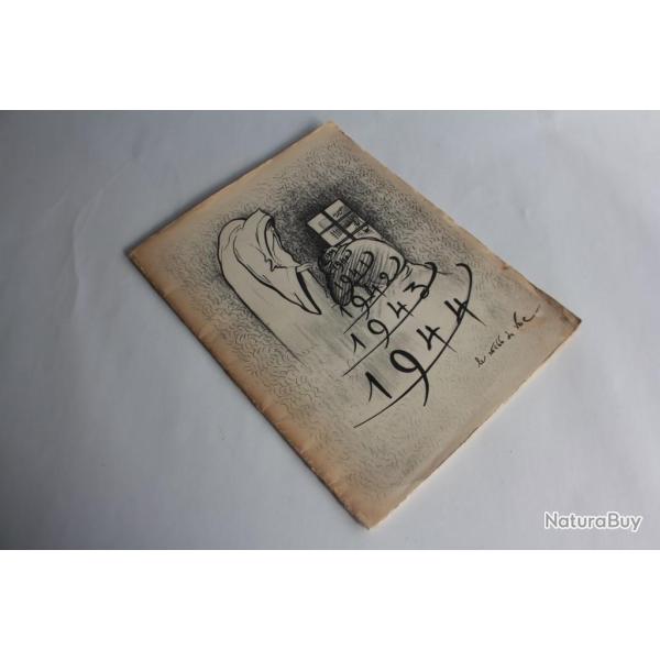 Recueil de dessins d'un prisonnier de guerre WWII 1939-44